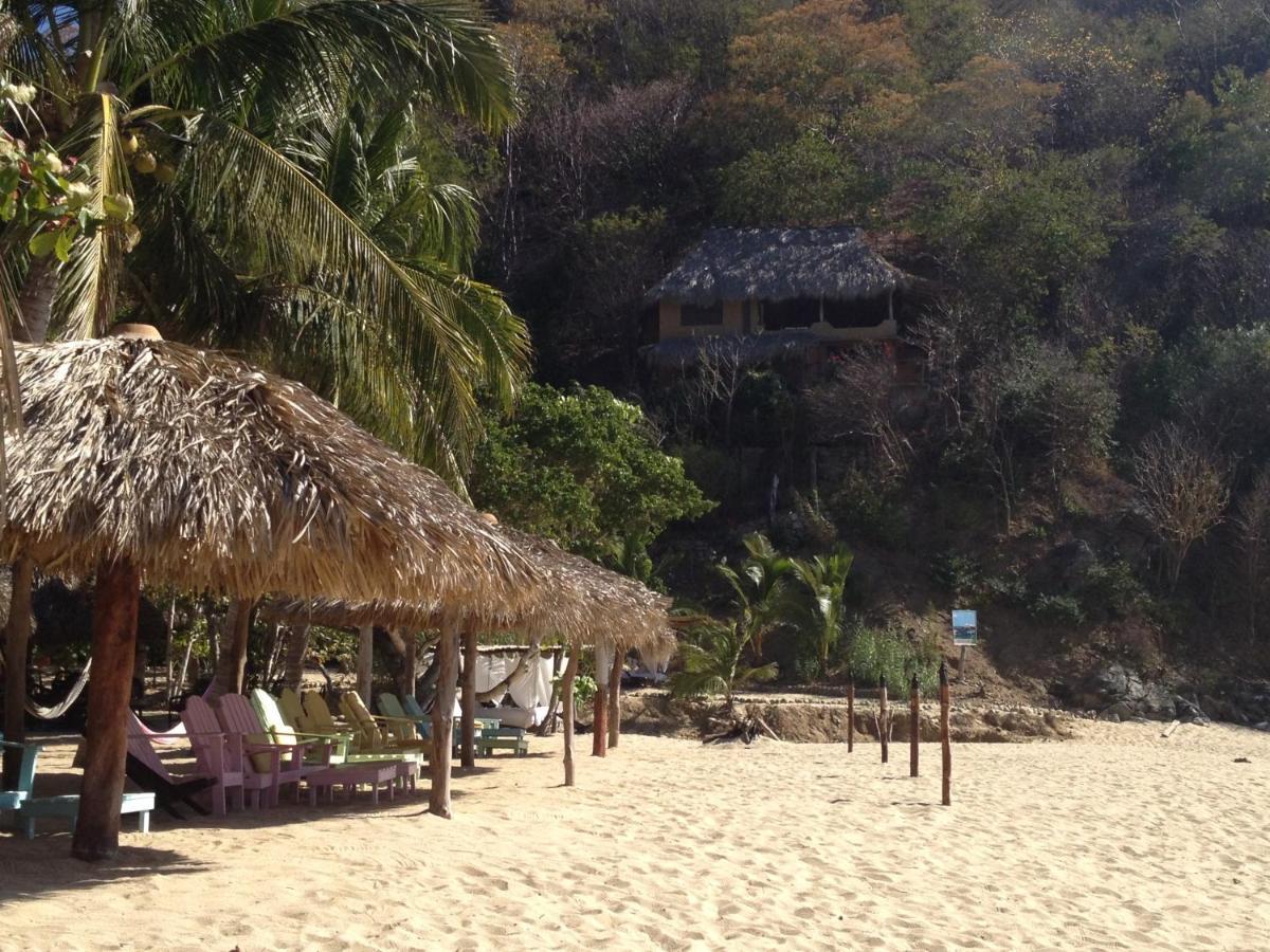 Casa Luna Playa Hotel Puerto Angel Exterior photo